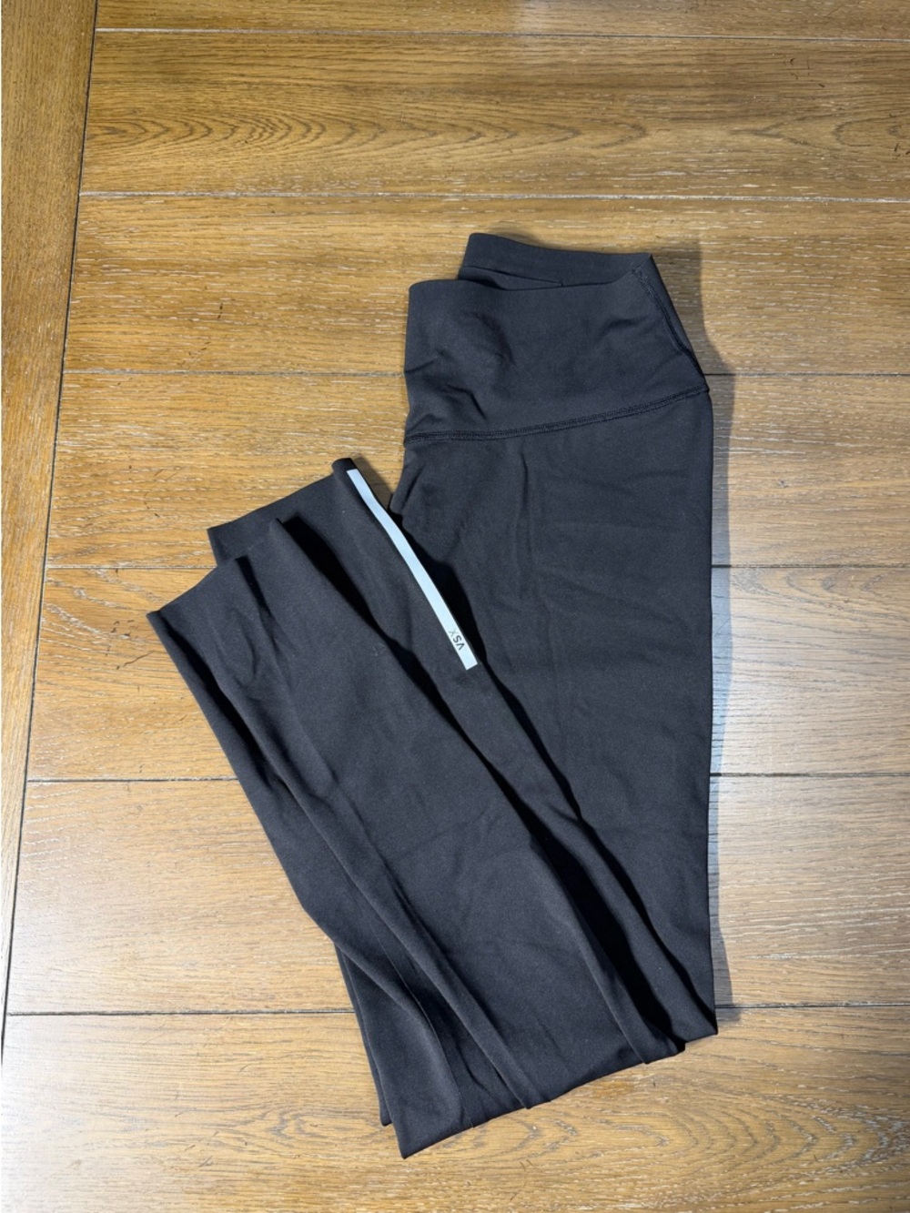VSX Victoria’s Secret Black High-Waist Elevate Sport Compression Leggings size L
